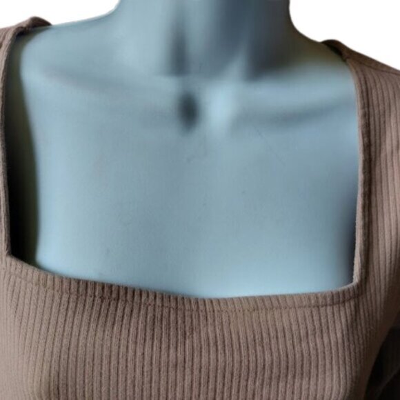 OLD NAVY Beige Long Sleeve Body Suit Size XL - Picture 3 of 6